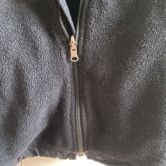 Black fleece unisex The North Face children’s jacket - Picture 9 of 10